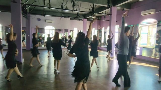 CONTIGO CHA CHA || LINE DANCE || NOVICE || SALSA SHINE TEAM || THE BACKBONE FITNESS || 2024