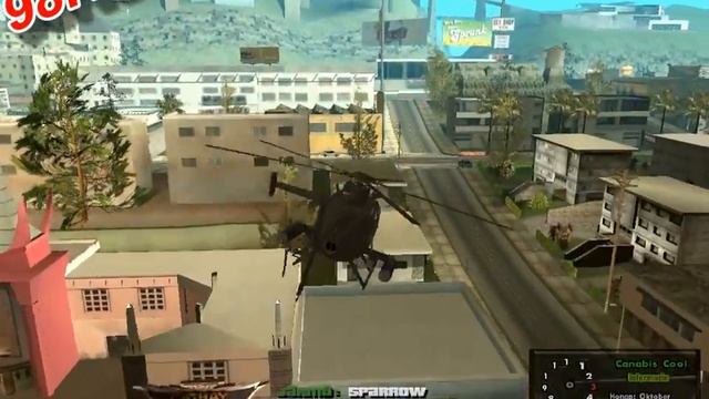 GTA SA : AH6 Little Bird Presentation█HD█ смотреть онлайн