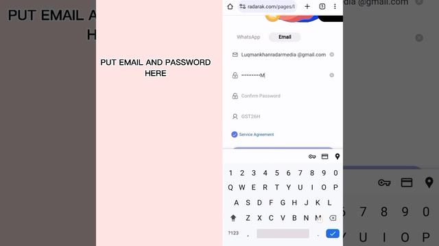HOW TO SIGN UP FOR A RADAR MEDIA ACCOUNT USING A PHONE NUMBER OR EMAIL ADDRESS смотреть онлайн