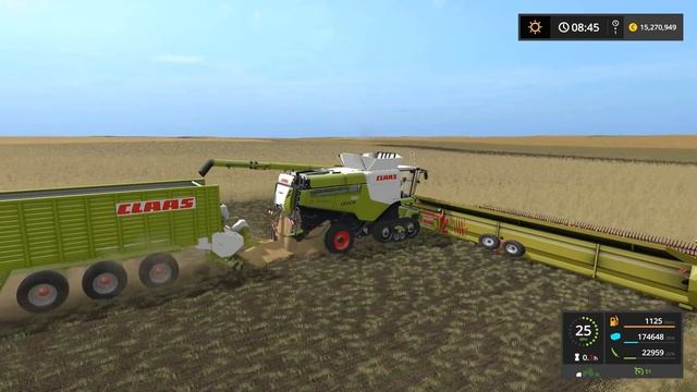 Farming Simulator 17 CLAAS LEXION EXPERIMENTAL PACK смотреть онлайн