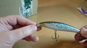 Распаковка посылки с воблером Cultiva Rip'n Minnow 112SP по заказу Fmagazin
