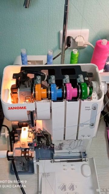 Ремонт Оверлока  JANOME  MyLock 784 📲 8(931)102-49-50 📸🎥 Andrey Slim 📸❄️😊