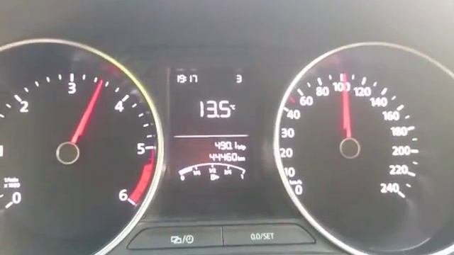 VW Polo 1.4TDI 90 hp 3gr 60-130 смотреть онлайн