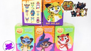 "Лео и Тиг". Коробочки - сюрпризы с игрушкой и сладостями. От Union. "Toy&Joy" с подарком.