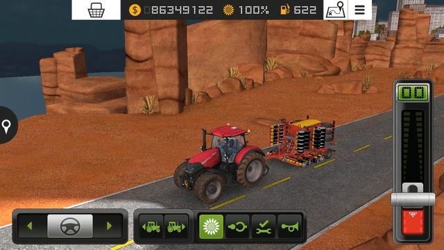Farming simulator 18 #2 Seeding with Case Optum 300 HD смотреть онлайн