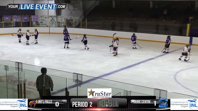 International Falls vs Prairie Center MN Girls HS Hockey смотреть онлайн