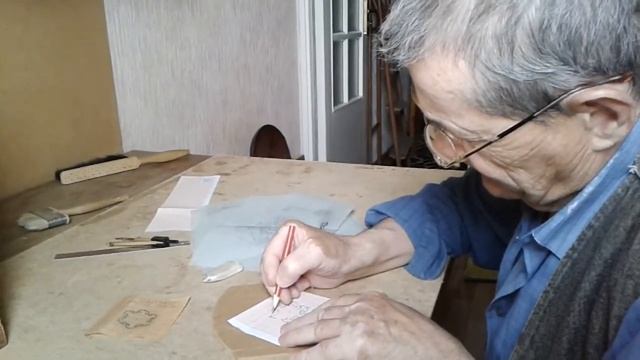 19. Строим чеченский дечиг пондар - подбор рисунка розетки смотреть онлайн