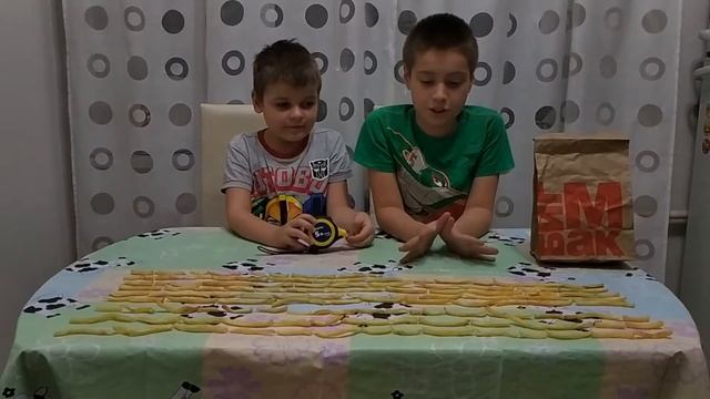 Сколько картошки фри кладут в McDonald's?