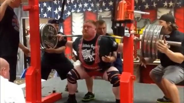 Henry Thomason - Powerlifting Squat Attempts - 750 960 1053 @ APF Master Nationals 5/27/12 смотреть онлайн