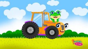 Трактор Траляляктор ТРАНСФОРМЕР – Дитячі Пісні – З Любов'ю до Дітей