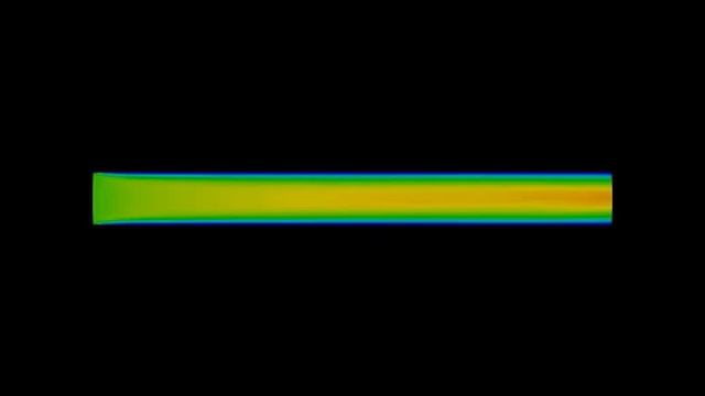 Converge CFD- Steady-state velocity simulation inside a 2D channel (Boundary Layer Development) смотреть онлайн