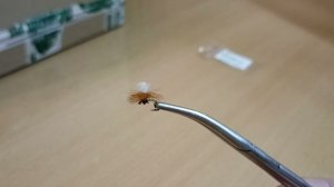 Распаковка посылки с мушкой PFG Klinkhammer по заказу Fmagazin