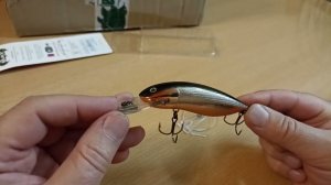 Распаковка посылки с воблером BAT Lucky Strike 4415085 Perfect Dancer