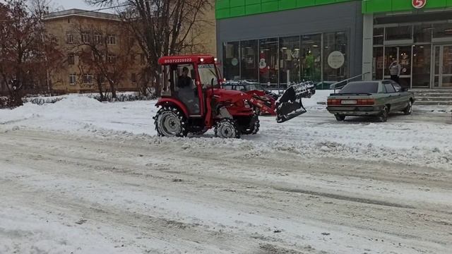 DF244 чистим снег смотреть онлайн