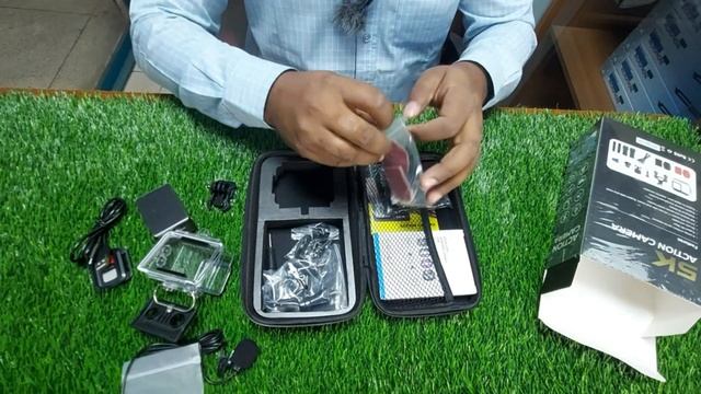 বাজেটে বেস্ট Ausek AT-S81TR Waterproof Dual Display 5K Action Camera With Filter смотреть онлайн