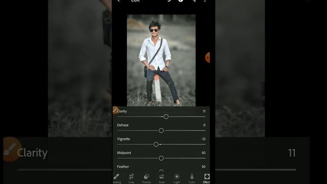 black tone photo editing in Lightroom 🔥|| background blur and face smooth || face gora keise karen смотреть онлайн
