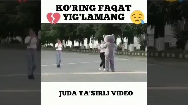 KO'RING FAQAT YIG'LAMANG JUDA TA'SIRLI VIDEO смотреть онлайн