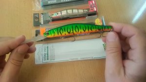 Распаковка посылки с воблером Strike Pro Inquisitor DR 110SP