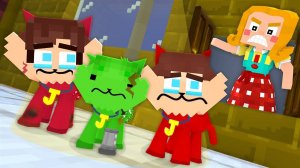 Котят Выгнали Из Дома — Мультик с Персонажами Майнкрафт