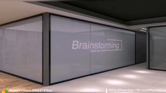 Amazing Projected Screen Function Of Our Smart Glass Pdlc Film