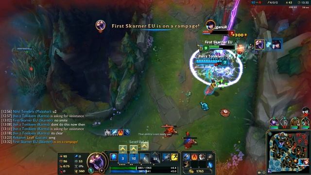 League of Legends - Skarner Gameplay -Why i Love Skarner смотреть онлайн
