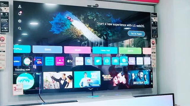 LG OLED Evo C3 65 (164cm) 4K Smart TV || LG OLED 65C3 || DOLBY VISION & DOLBY ATMOS || Best Oled