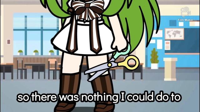 her beautiful green hair off/Tsukasa 💜× Sakura💚 /tbhk/gacha club смотреть онлайн