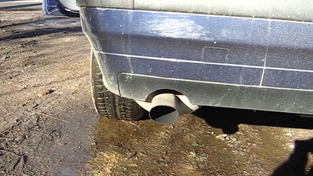 BMW E36 323 exhaust auspuff wydech смотреть онлайн