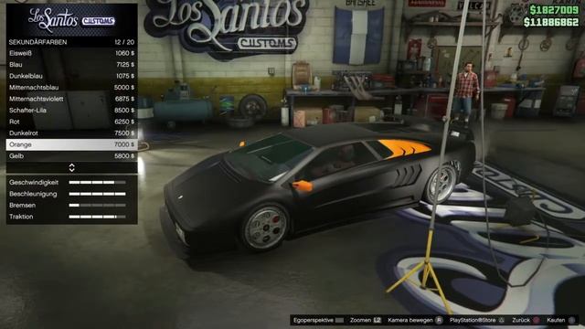 GTA Online Pegassi Infernus classic Tuning смотреть онлайн