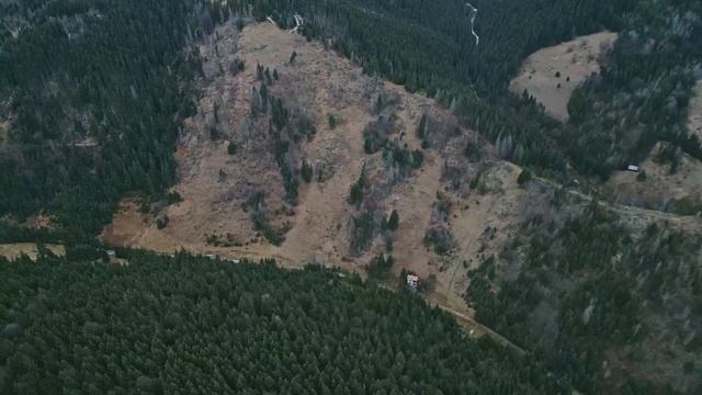 DJI Mini 3 Pro | Muntele Cacovei - Muntele Băișorii, Pârtia De Ski Băişoara (spre Buscat)