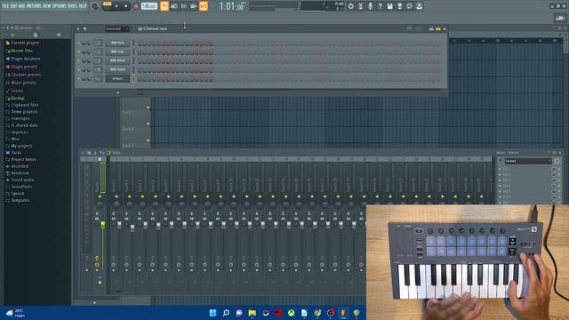 Review Novation FL KEY MINI Midi Controller Khusus FL Studio смотреть онлайн