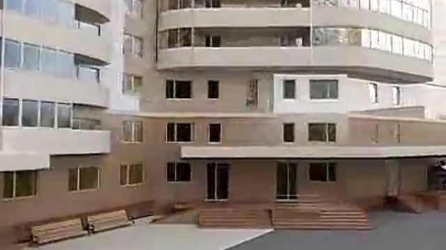 Внутренний двор жилого комплекса «Потёмкинский» в Николаеве. смотреть онлайн