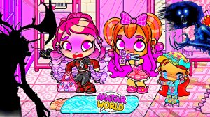 СТУК И КРИК ЗА ДВЕРЬЮ 😱 НЕЧТО УЖАСНОЕ ПЫТАЕТСЯ ПРОРВАТЬСЯ К НАМ 😱 Аватар ворлд ХОРРОР♥️