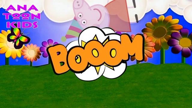 CINCO BEBEZINHOS /5 peppa pig jumping on bed смотреть онлайн