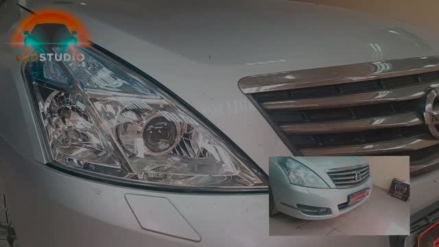 Nissan Teana модернизация света фар смотреть онлайн