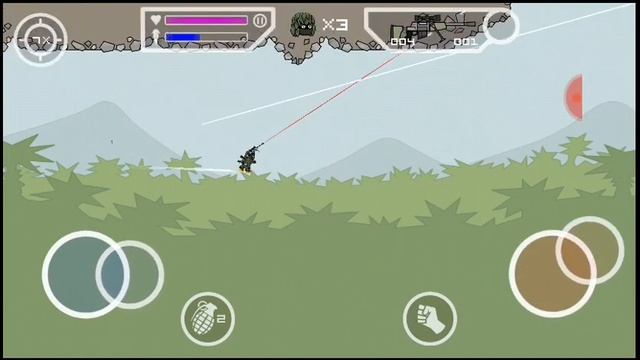 Мега мод MINI MILITIA V4.2.8 смотреть онлайн