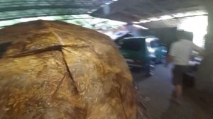 Купили тёплую палатку для охоты. СТЭК ЧУМ 3Т (трёхслойная с навесом) цвет КАМЫШ.