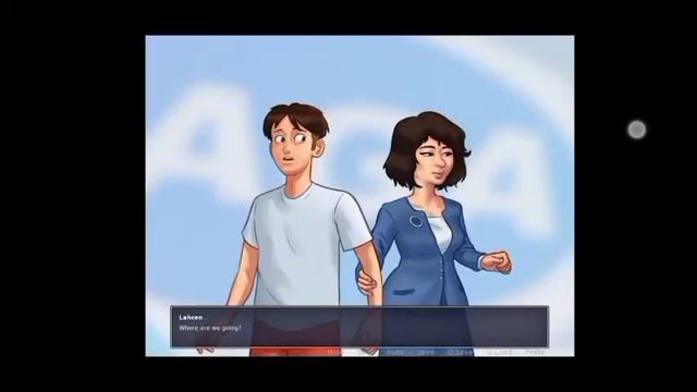 Summertime Saga (Tony. Maria) اليوم نهار البيتزا .
