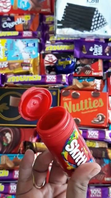 Yummy Skittles & Some Lot's Of Mouth Watering Chocolates 🍡🍫🍬🍭#Shorts