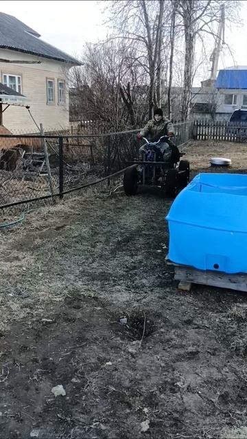 квадроцикл почти готов! сборка квадроцикла своими руками