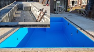 Отделка Бассейна Пленкой - До и После Работ! Бассейн под голубую пленку ПВХ - Технология и Материалы