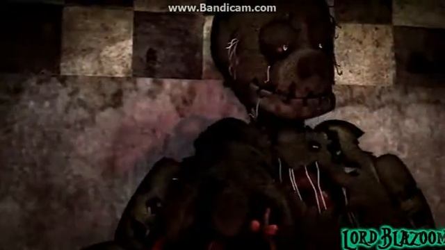 SFM FNAF. Песня. Спрингтрап SV кошмарных аниматроников! смотреть онлайн