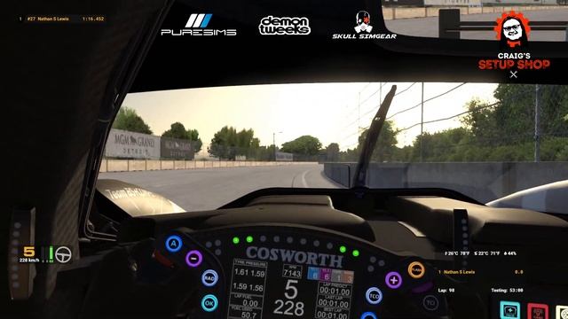 iRacing - 24S2 - BMW M Hybrid V8 - IMSA - Belle Isle - NL смотреть онлайн