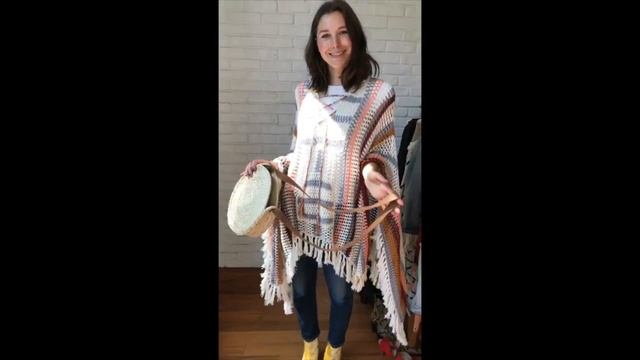 Crochet for Fall Style Guide: The Sahara Poncho | annakosturova.com смотреть онлайн