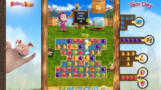 Game Jam Day Masha and The Bear Guide level 9 смотреть онлайн