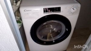 Тест новой стирально-сушильной машины Candy SmartPro inverter CSOW43646TWMB-07.