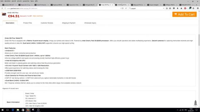Gearbest Angebote vom 02.08.2017 смотреть онлайн