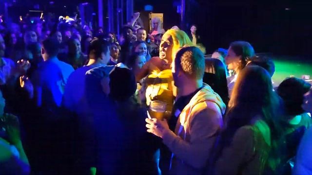 Sally Cone - Lip Sync To New Attitude By Patti Labelle - Bottoms Up Yellow Party 02/22/20