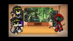 реакция дронов убийц на Warhammer// механикус