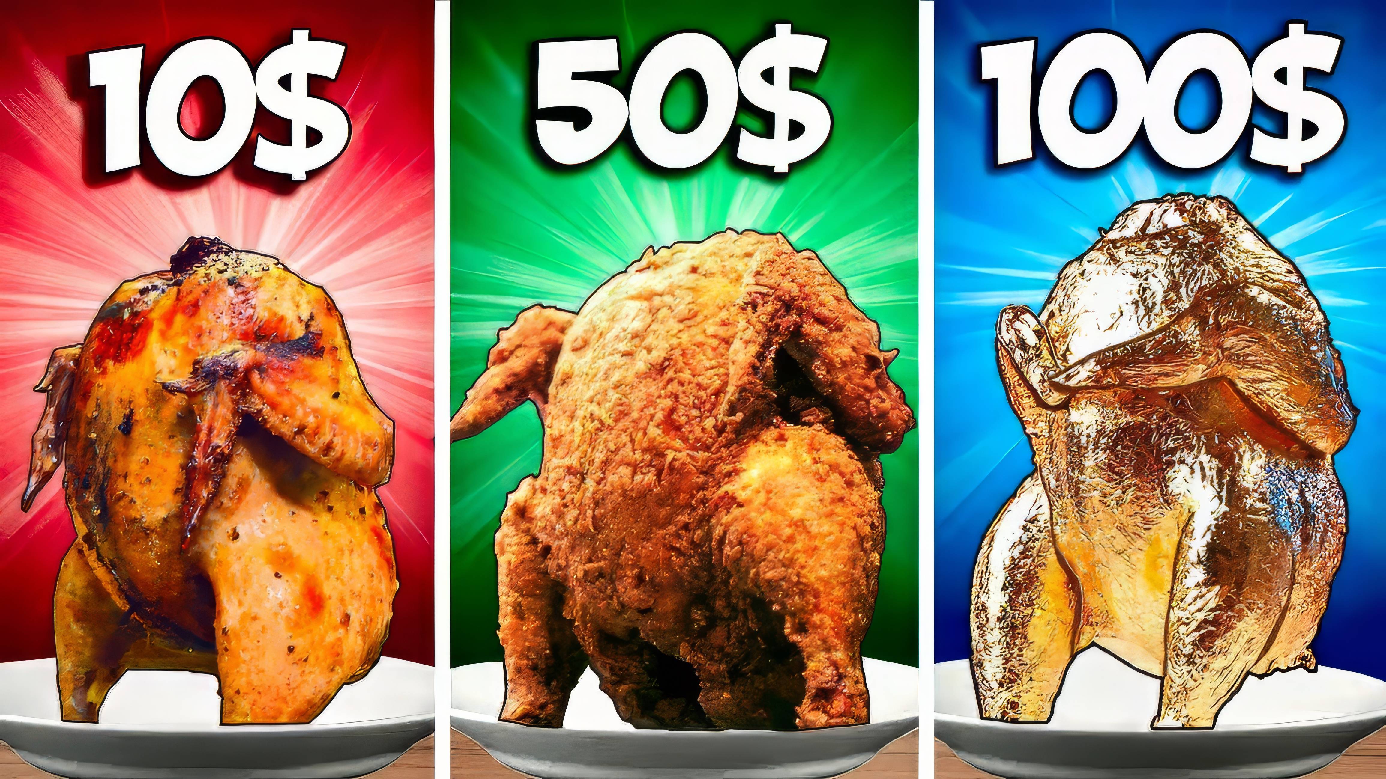 10$ VS 50$ VS 100$ КУРИЦА ВАНЗАЙ vanzai в 4K смотреть онлайн